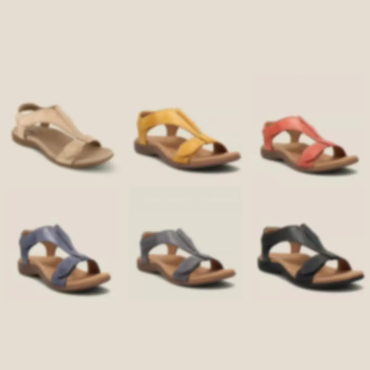 Les six coloris disponibles