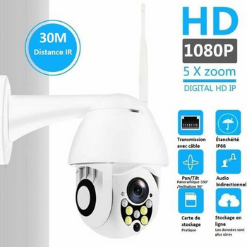 Caméra De Surveillance Wifi – Sans Fil – CamSafe™ – Meevo