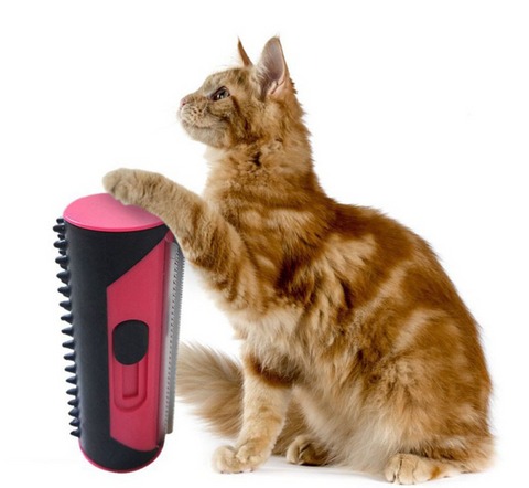Technigroom anti-poil mort - brosse pour chien et chat HERY M20