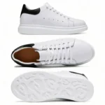 Chaussures rehaussantes homme vues de profil, dessus et semelle Chaussures rehaussantes homme vues de profil, dessus et semelle