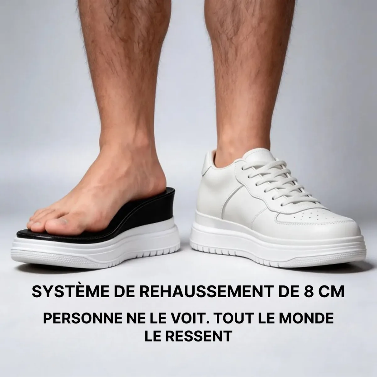 Système intérieur de rehaussement de 8 cm
