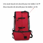 Sac à dos de transport pour animaux de compagnie — informations produit en français