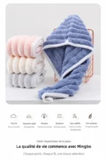 Bonnet pour cheveux secs pour femmes — informations produit en français Bonnet pour cheveux secs pour femmes — informations produit en français