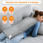 Coussin chauffant électrique 60x30CM avec 9 niveaux de tempé — informations produit en français Coussin chauffant électrique 60x30CM avec 9 niveaux de tempé — informations produit en français