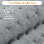 Coussin chauffant électrique 60x30CM avec 9 niveaux de tempé — informations produit en français Coussin chauffant électrique 60x30CM avec 9 niveaux de tempé — informations produit en français