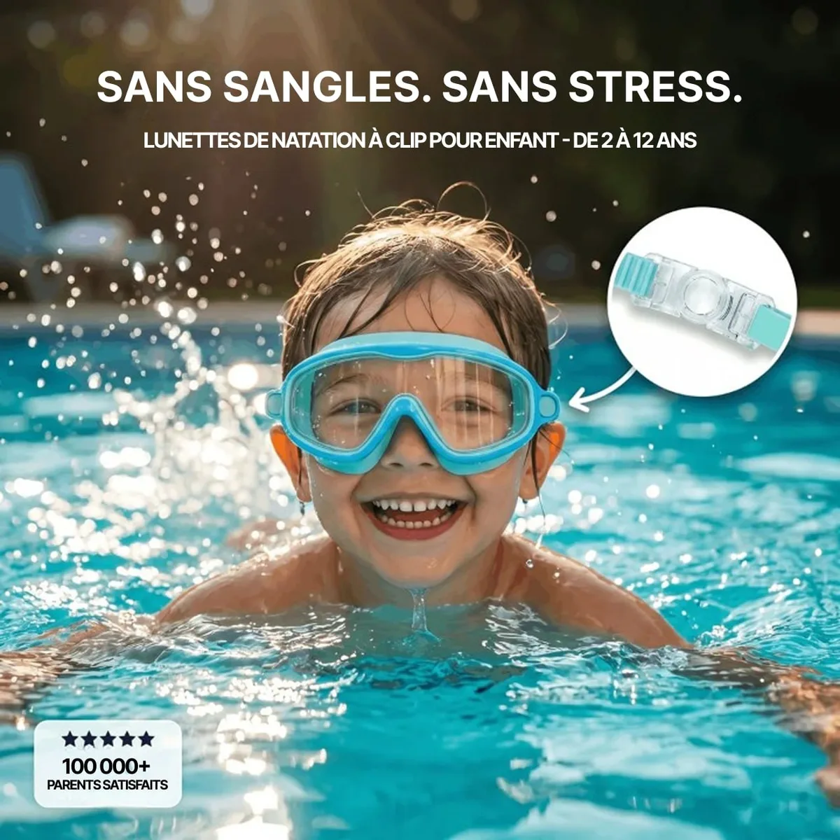 lunettes de natation enfant avec verre anti buee desc 0
