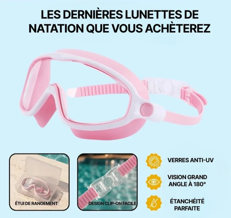 Lunettes De Natation Enfant Avec Verre Anti-Buée — gallery