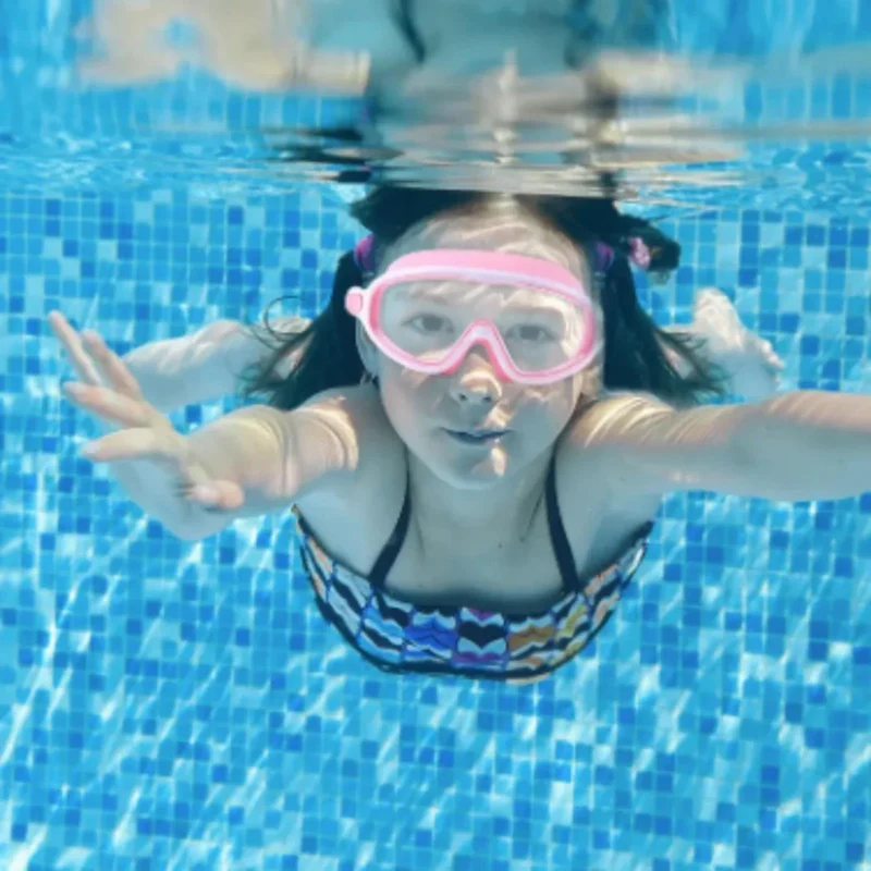 Lunettes De Natation Enfant Avec Verre Anti-Buée — gallery