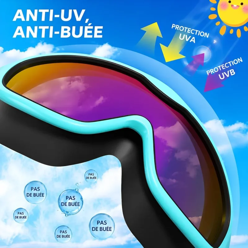 Lunettes De Natation Enfant Avec Verre Anti-Buée — gallery