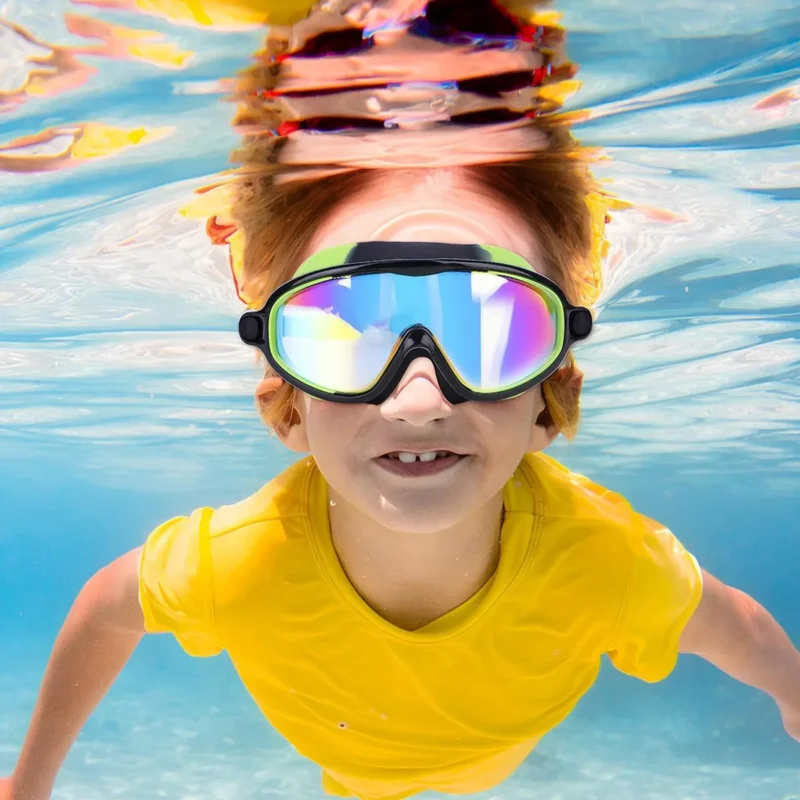 Lunettes De Natation Enfant Avec Verre Anti-Buée — gallery