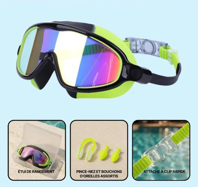 Lunettes De Natation Enfant Avec Verre Anti-Buée — gallery