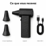 Ventilateur Turbo électrique — informations produit en français