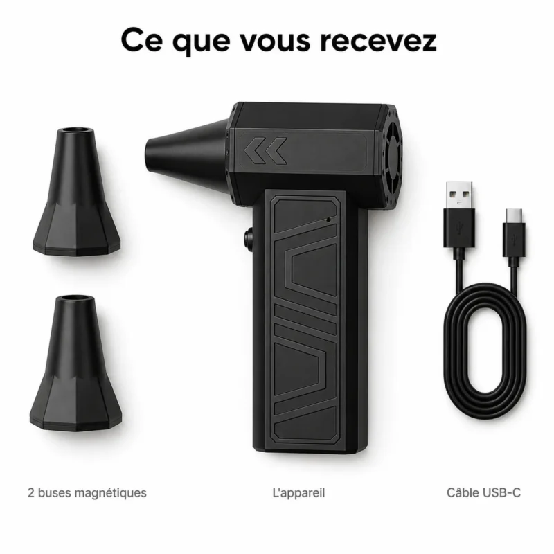 Ventilateur Turbo électrique — informations produit en français