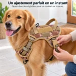 Harnais tactique pour chien — informations produit en français Harnais tactique pour chien — informations produit en français