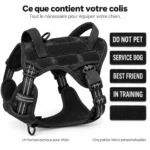 Harnais tactique pour chien — informations produit en français Harnais tactique pour chien — informations produit en français