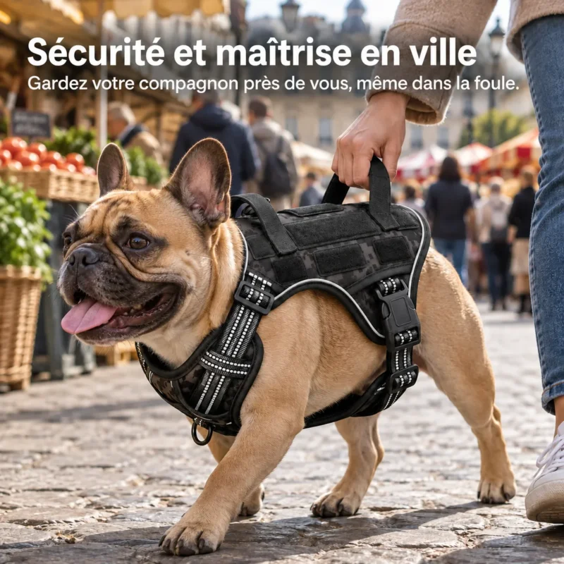 Harnais tactique pour chien — informations produit en français