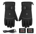Gants chauffants d'hiver pour hommes et femmes — vu de près