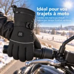 Gants chauffants d'hiver pour hommes et femmes — informations produit en français