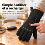 Gants chauffants d'hiver pour hommes et femmes — informations produit en français