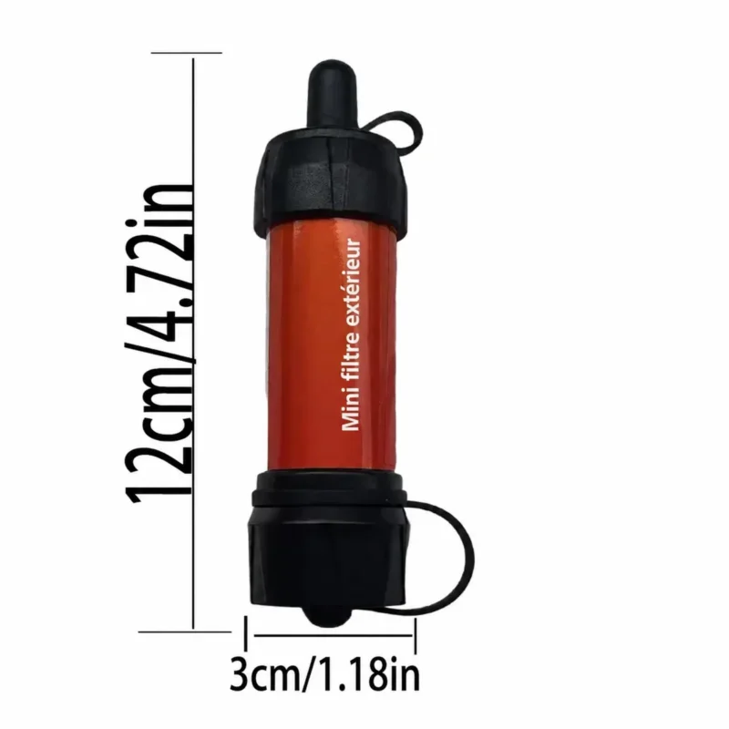 Purificateur d'eau portable d'urgence pour la randonnée - Su — informations produit en français