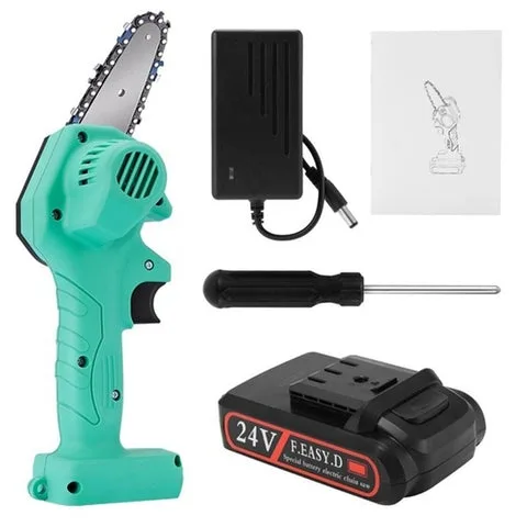 mini scie a chaine electrique rechargeable desc 8